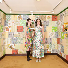 pam and denise Love American Style Gothic official room portrait