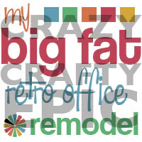 my big fat crazy crafty retro epic retro office remodel