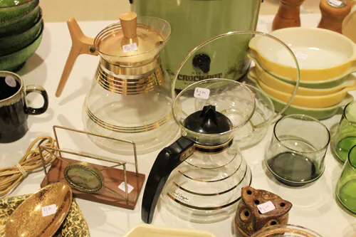 retro dishes and coffee caraffes retro dishes and coffee caraffes