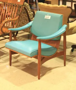 turquoise Thornet Chair