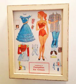 vintage-paper-doll-framed