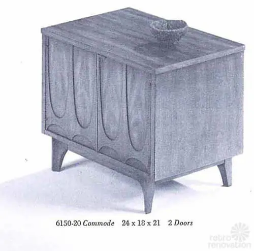 Broyhill-Brasilia-commode Broyhill-Brasilia-commode