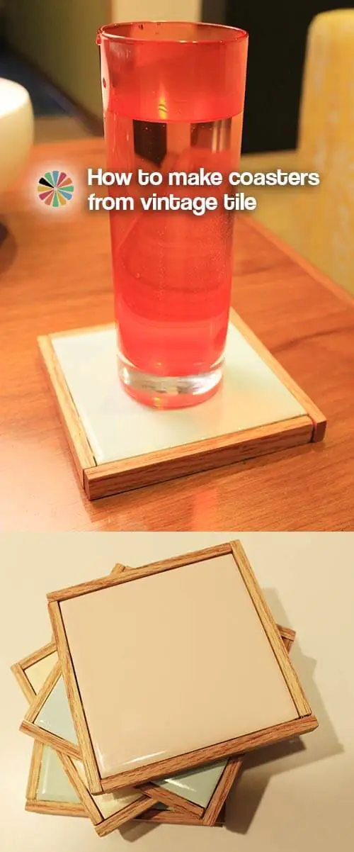 Make-coaster-from-vintage-tile Make-coaster-from-vintage-tile