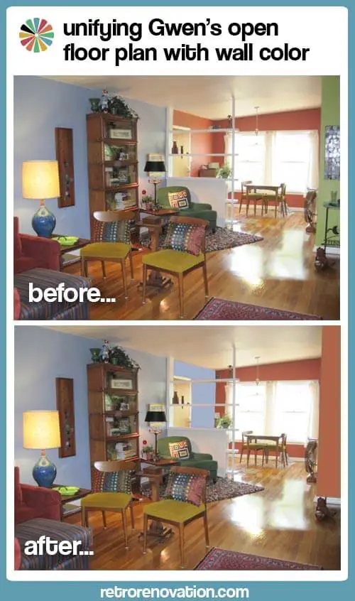 unifying an open floor plan with paint unifying an open floor plan with paint