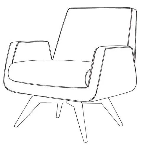 betty chair Younger Furniture mid century chair betty chair Younger Furniture
