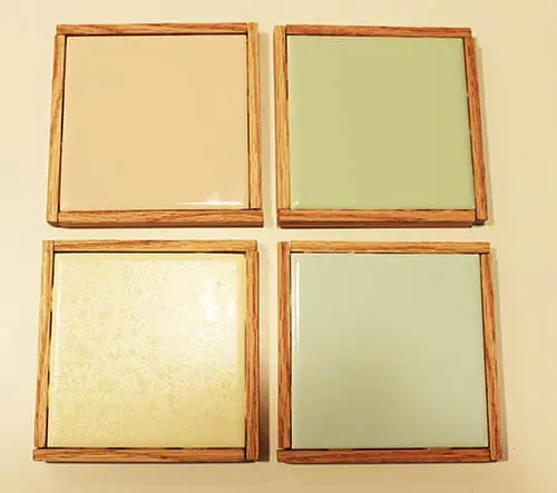 vintage tile coaster-set vintage tile coaster-set