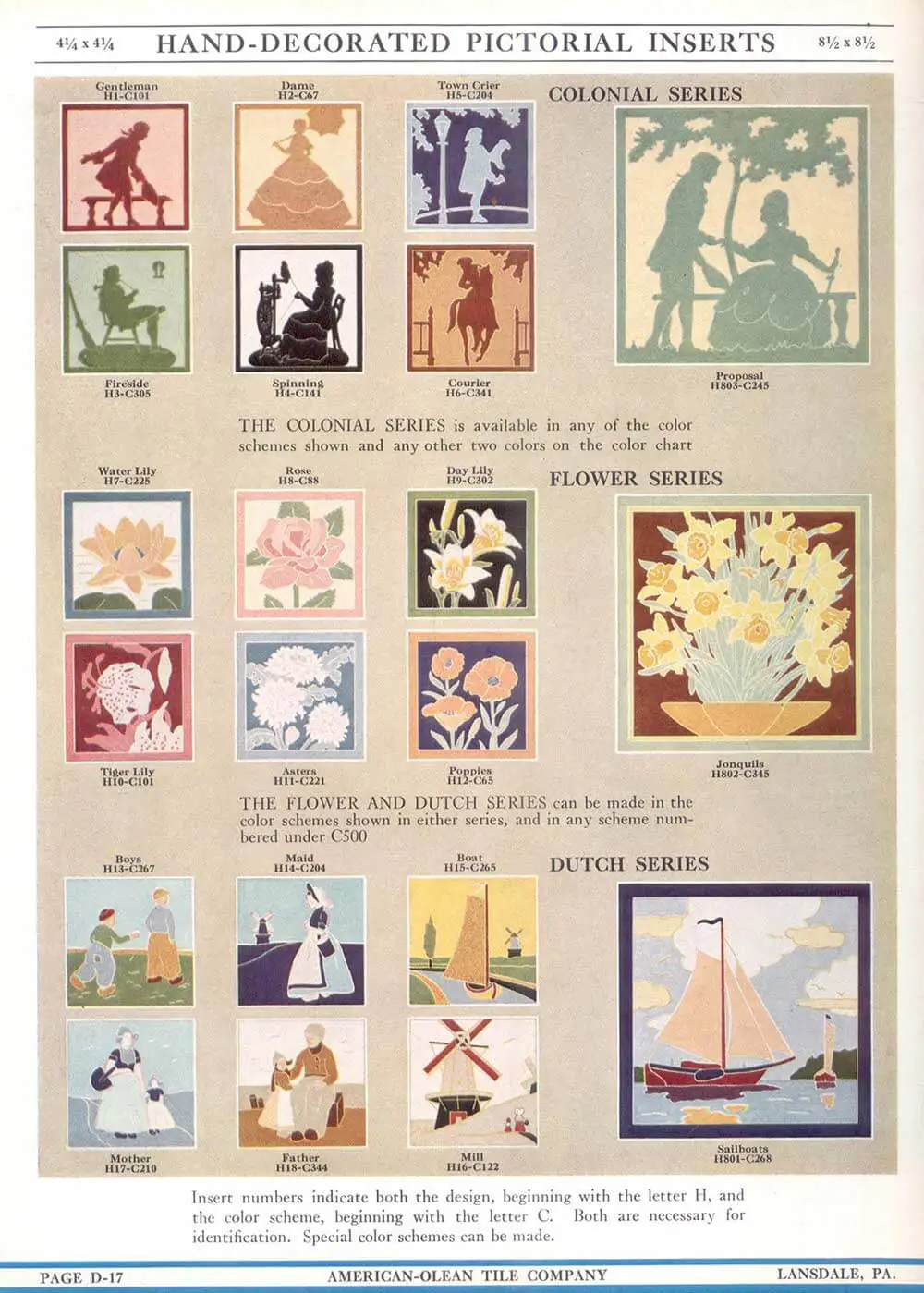 American-Olean-tiles-colonial-flower-dutch American-Olean-tiles-colonial-flower-dutch