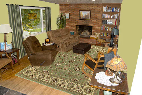 Living-room-green Living-room-green