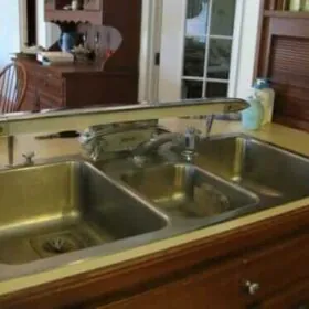 elkay sink with integral light