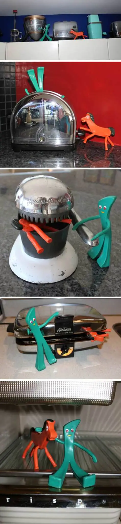 gumby and pokey in the vintage appliance corral gumby and pokey in the vintage appliance corral