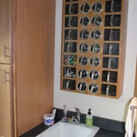 danish modern storage unit