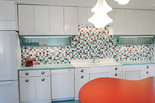 white-red-aqua-retro-modern-kitchen