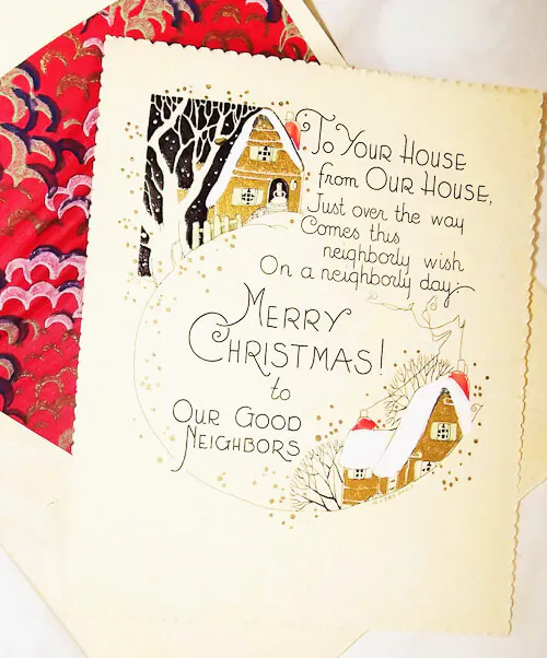 vintage-christmas-card vintage christmas card