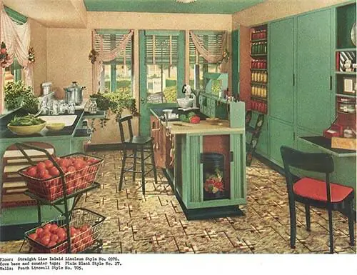 1940s kitchen
