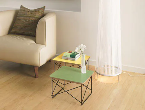 Formica-dotscreen-on-mid-century-table
