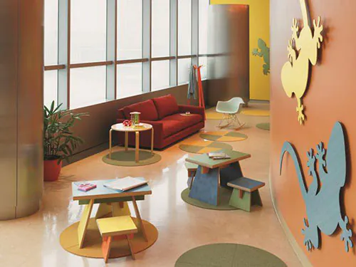 Kids-play-area-with-new-100th-anniversary-formica