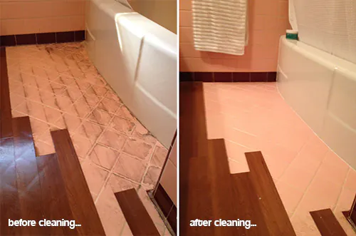 removing laminate floor from ceramic tiles