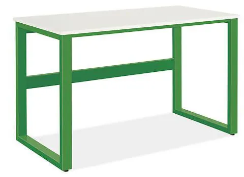 flower power green desk