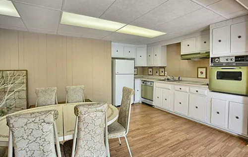 retro-basement-kitchen-green-stove