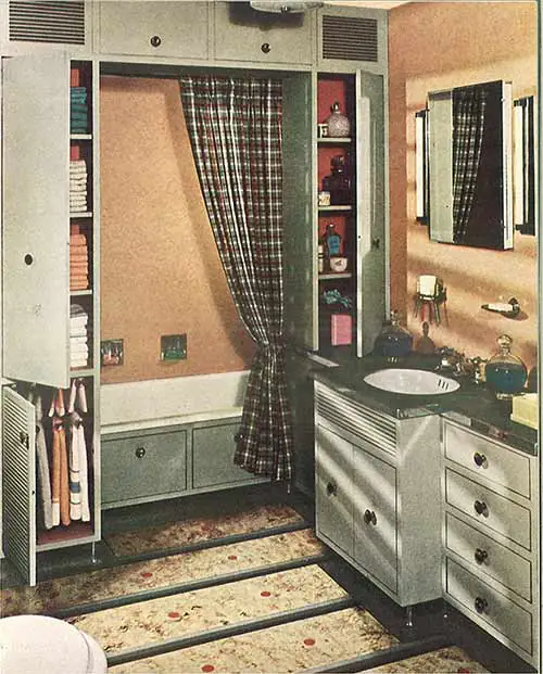 vintage-peach-and-grey-bathroom