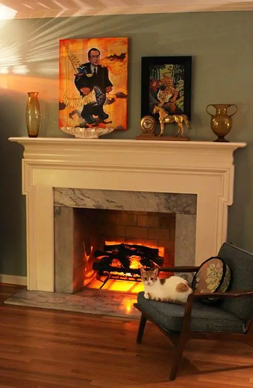 -faux-fireplace
