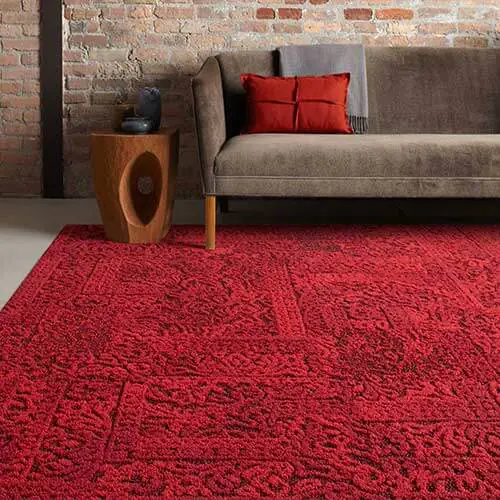 antique red carpet