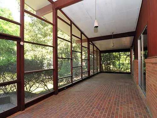 mid-century-Screened-Porch