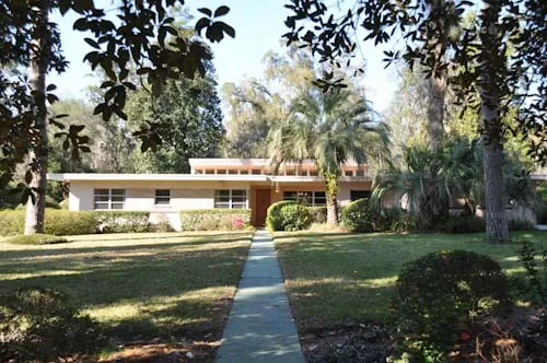 mid century modern house