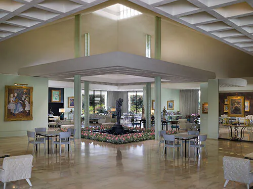 Sunnylands tour Sunnylands Atrium