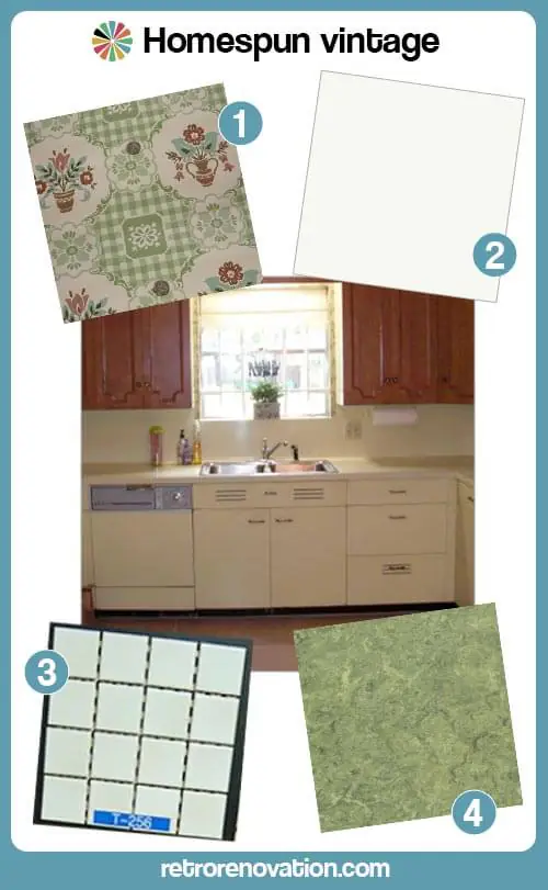 vintage kitchen design