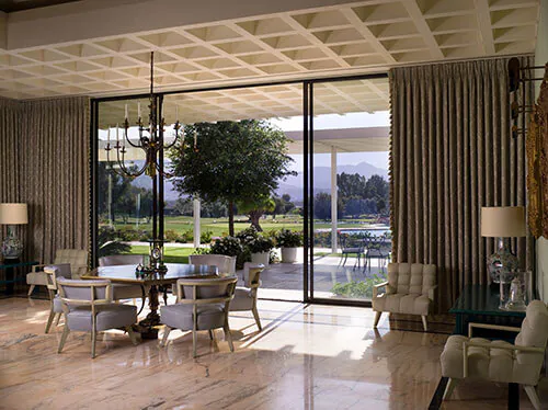 Sunnylands tour Sunnylands living room
