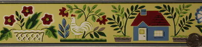 vintage-chicken-wallpaper border