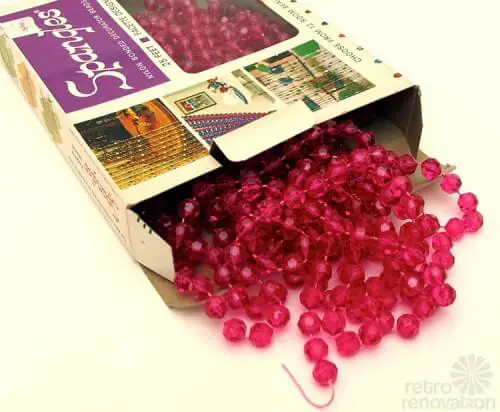 retro beaded curtains