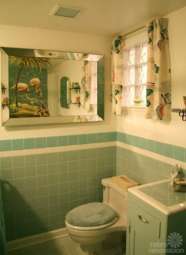 vintage-blue-bathroom-tiled