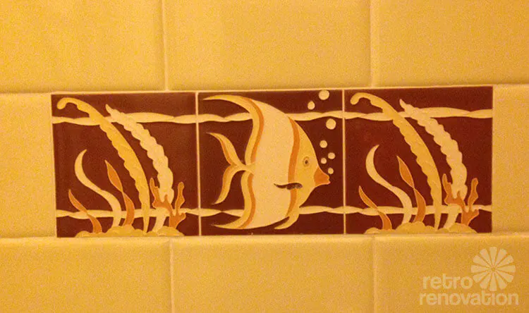vintage bathroom tile vintage fish tiles