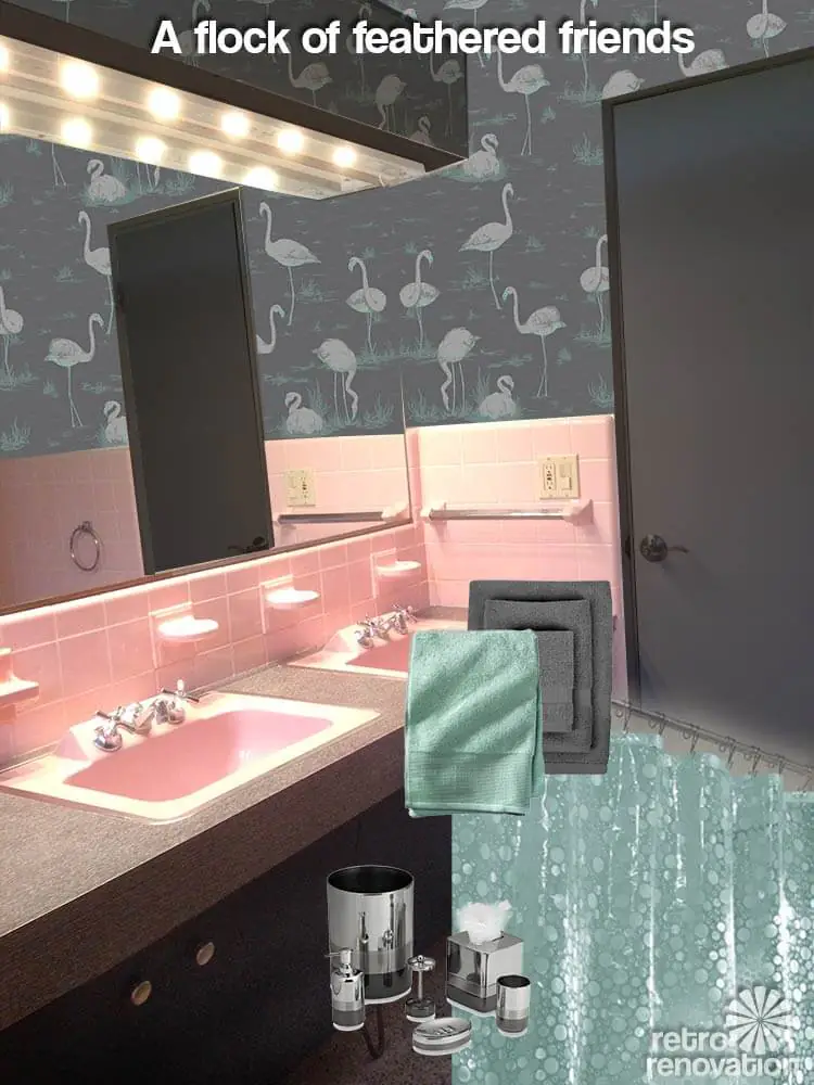decorate a pink bathroom masculine pink bathroom design idea
