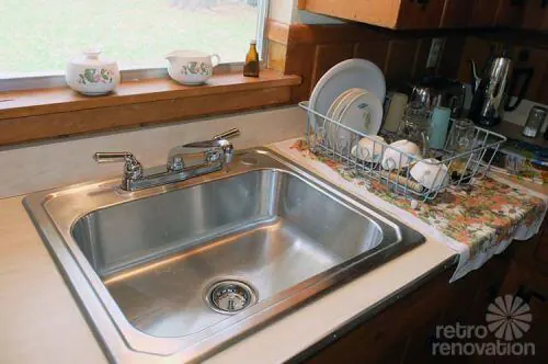 mid-century-stainless-steel-kitchen-sink