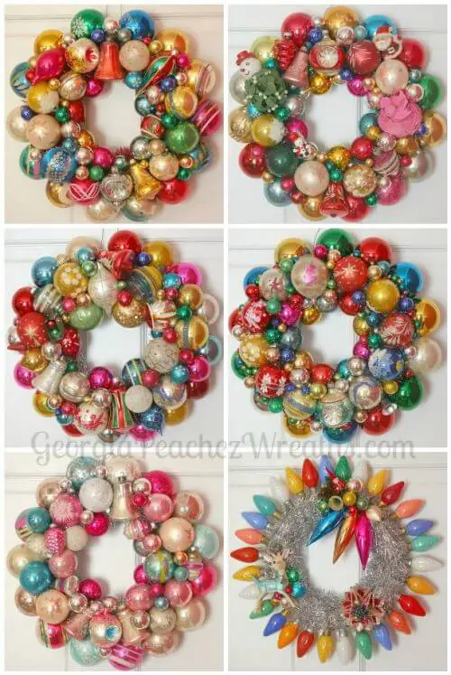 ornament wreath georgia peachez