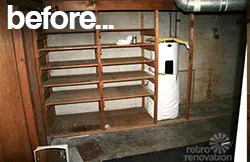 bathroom before
