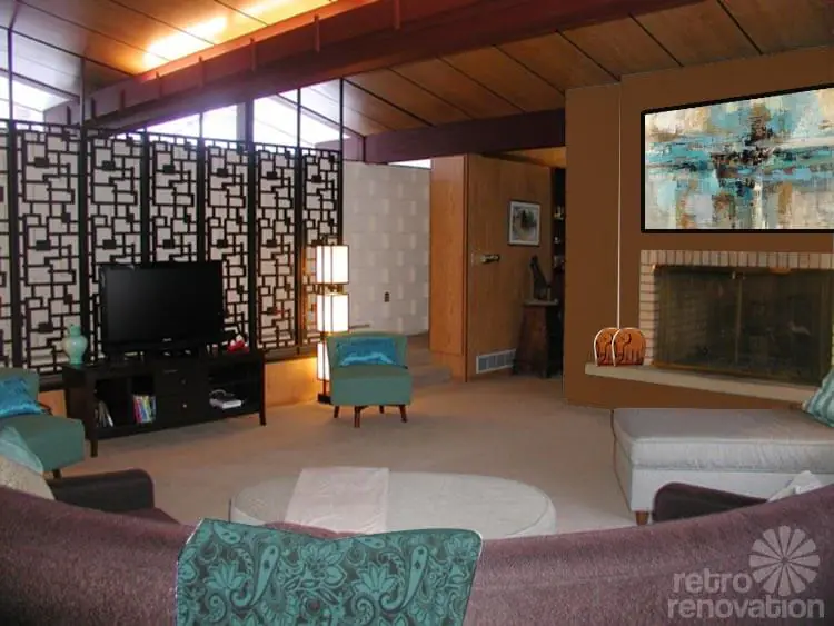 mahogany-fireplace