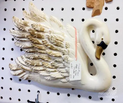 chalkware swan