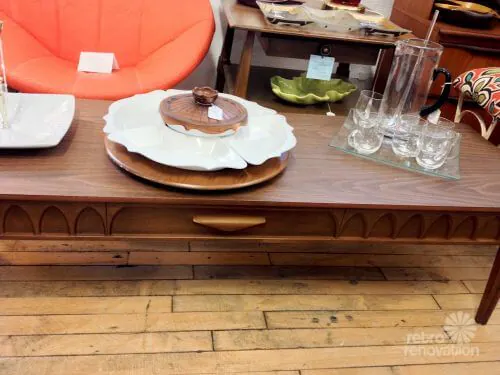 danish modern coffee table