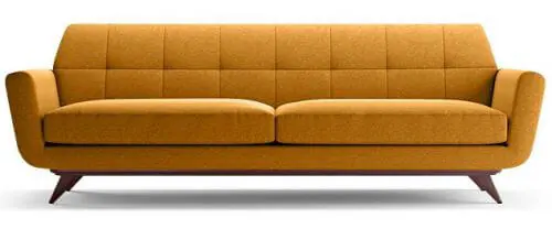 midcentury modern style sofa hughes by joybird furniture