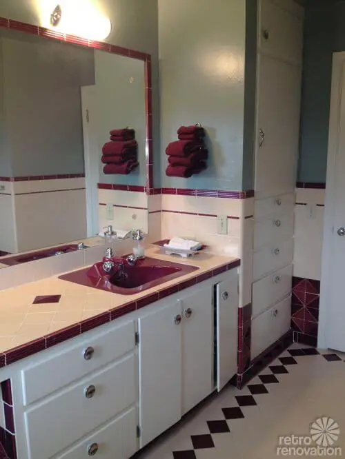 mid-century-tiled-vanity-top