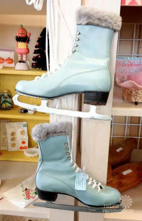 vintage ice skates