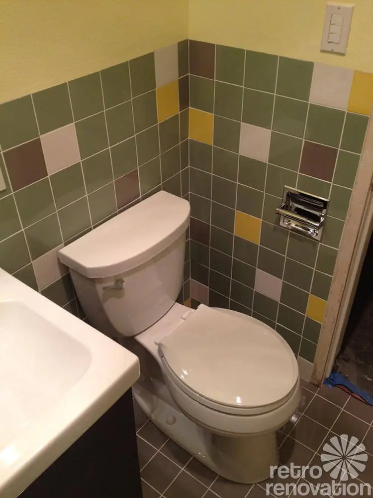 midcentury bathroom remodel toilet for a midcentury bathroom