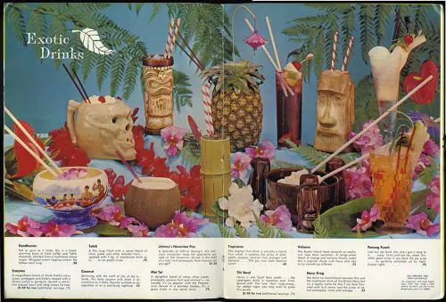 Polynesian cocktails