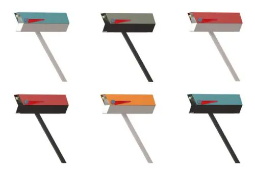 retro mailboxes