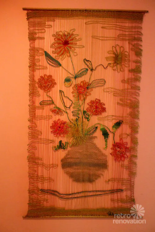 vintage wall hanging