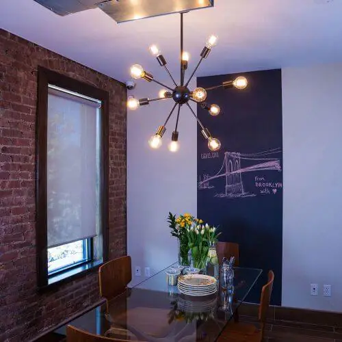 midcentury sputnik chandelier